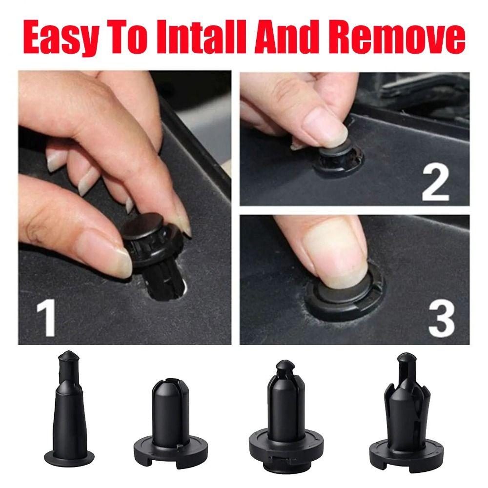 Premium Plastic Material Car Bumper Retainer Clips Radiator Support Clips  Automotive Maintenance