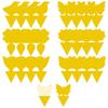 Eco-friendly Irregular Yellow Butterfly Sticky Trap for Fruit Flies