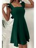 2024 Cross-Border European & American Women's Pastoral Style Suspender Dress: Short, Sweet, Versatile for Commute, Vacation, or Beach.