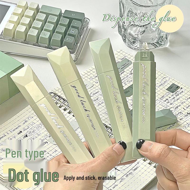 Gradient Pen-Style Dot Glue & Correction Tape with Strong Adhesion