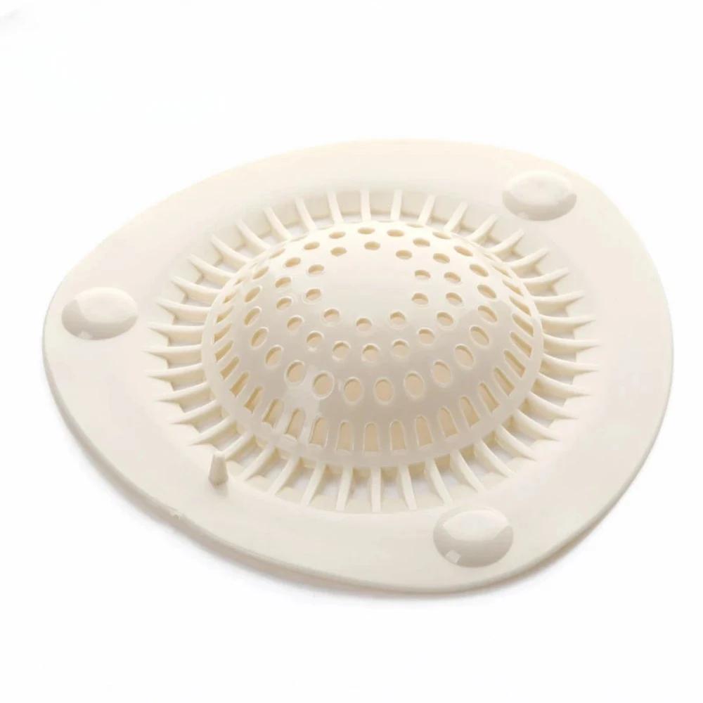 

2pc Bathtub Drain Hair Catcher Shower Floor Drain Hair Stopper Catcher Kitchen Sink Anti-blocking Strainer Sewer Outfall Filter