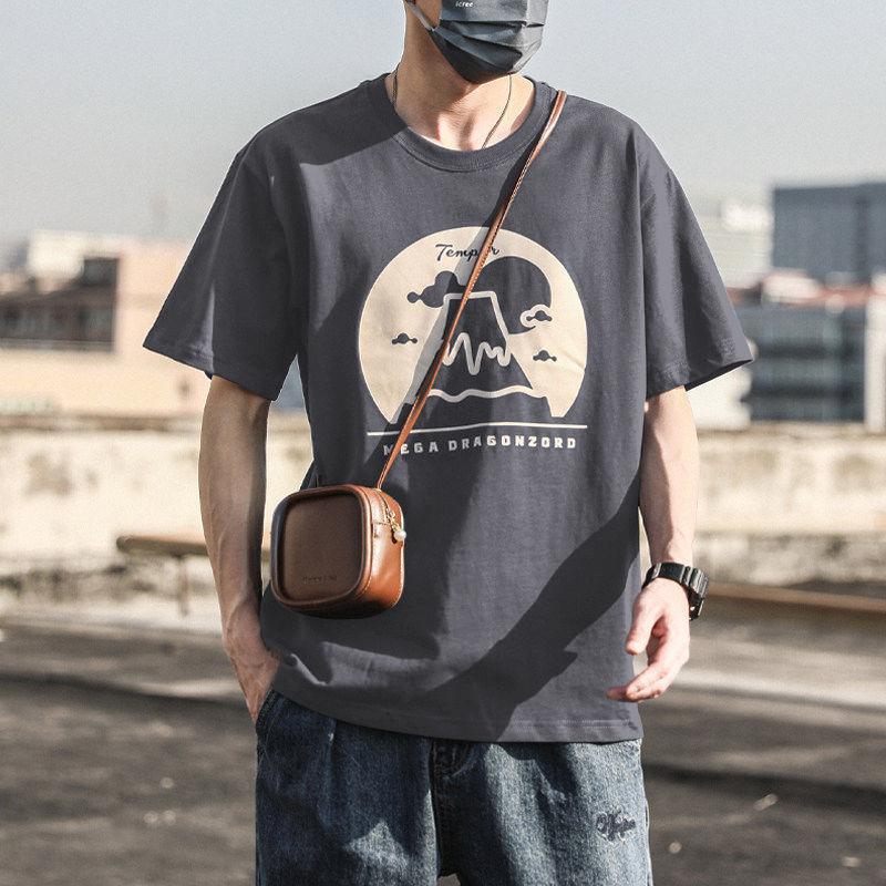 GMXIA Men's Fashion Casual Summer Spring Tops & T-shirts