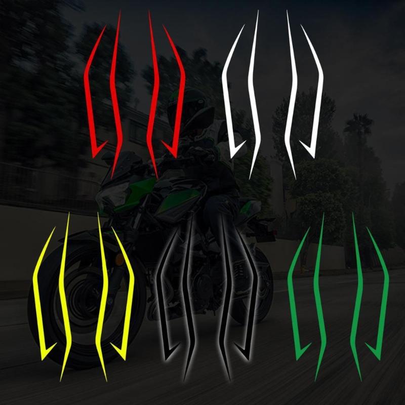 Pegatina Decal para Motocicleta Vinilos de Alta Adherencia Decoración Resistente al Sol Impermeable Accesorios para Montar al Aire Libre