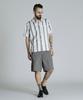 Schott STRIPE SS Short Sleeve Striped Size SHIRT, Shirt, Men's, 2XL, 030, White, 782-5123014