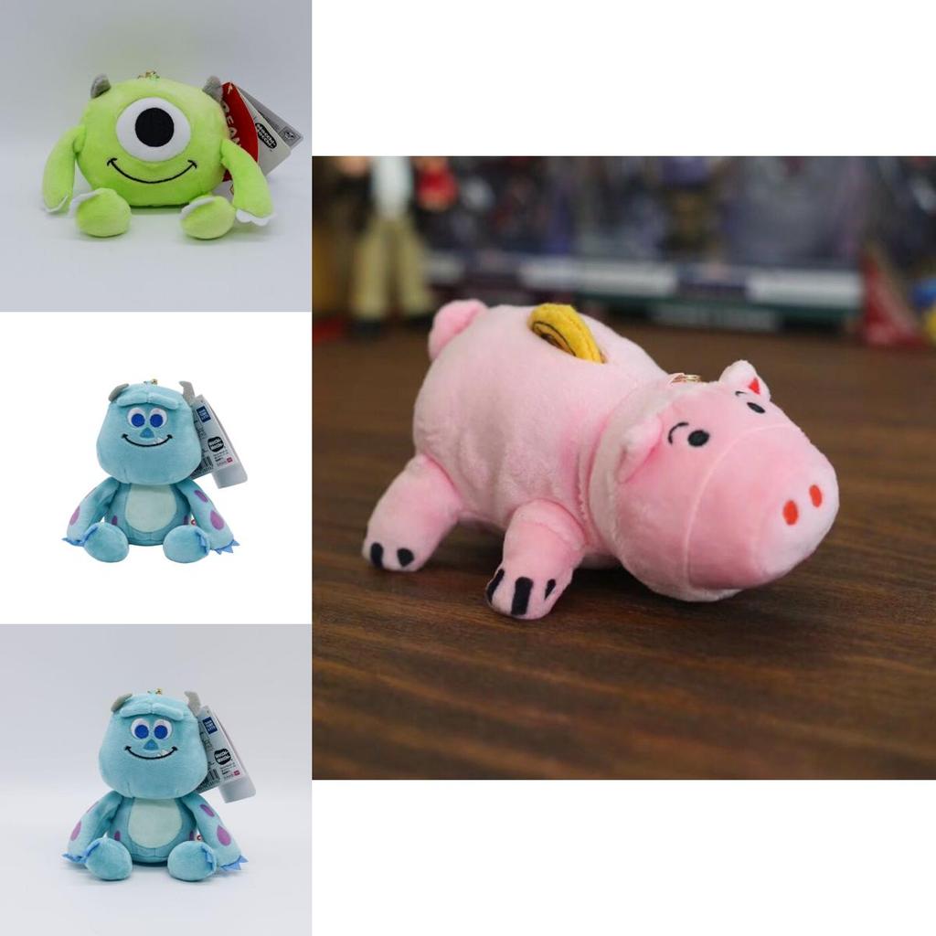 Boneco de Pelúcia Pingente Alien Toy Story Fofo Olhos Grandes Macio e Seguro para Crianças
