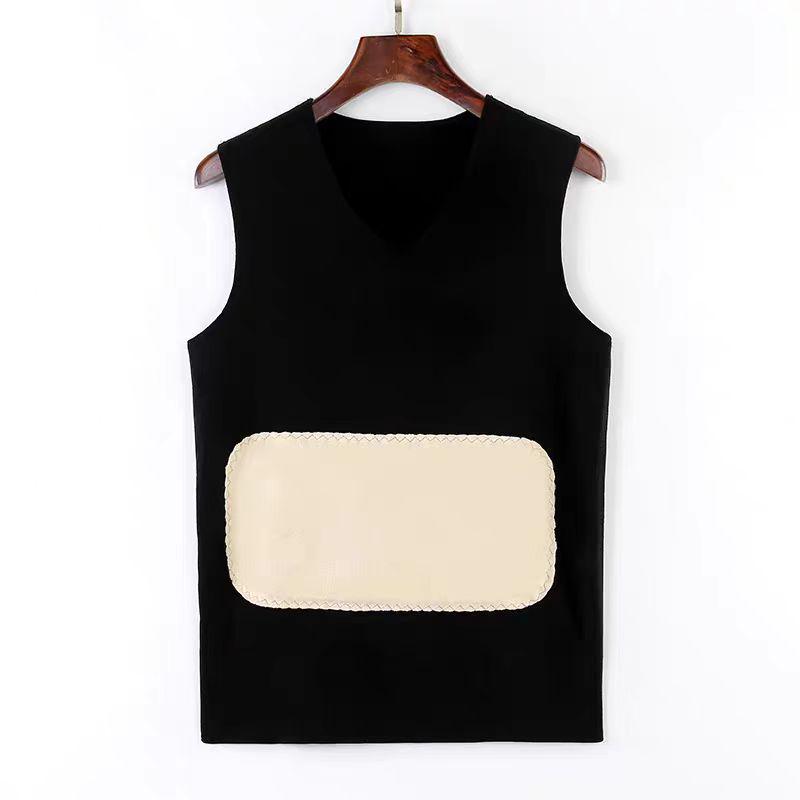 Men's Reversible Fleece Vest - Seamless German Velvet, Sleeveless, Brushed, Thickened for Autumn and Winter