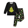 Children's  Boys And Girls Thin Two-piece  Long-sleeved Pants Two-piece