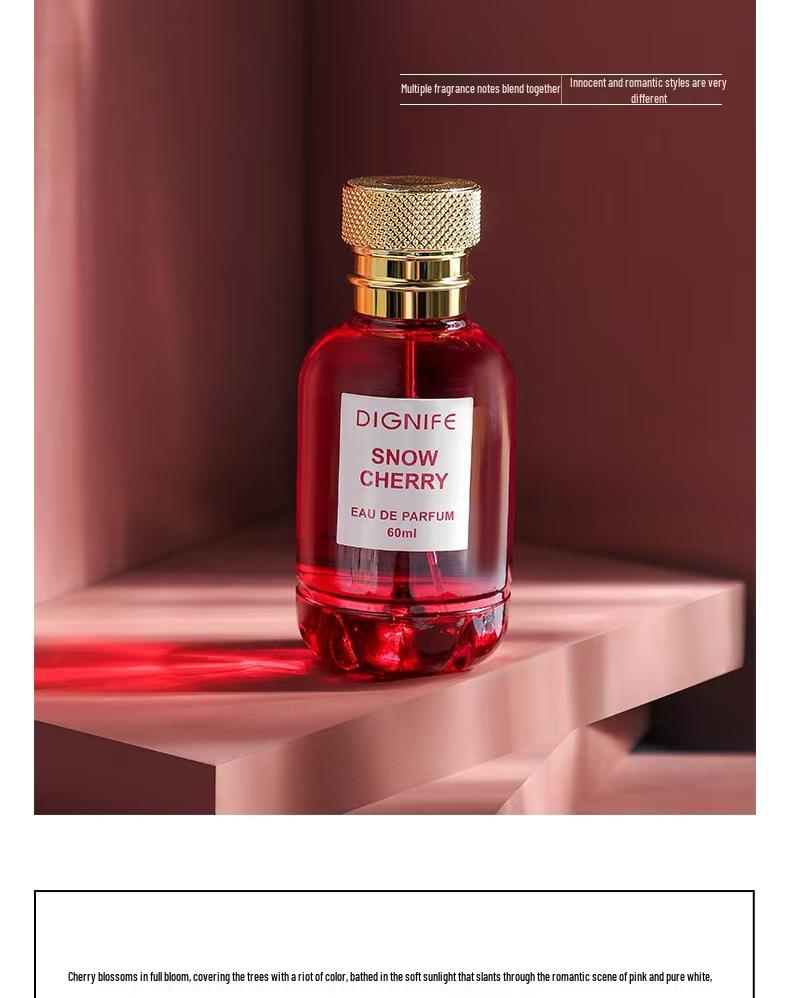 Li Fei Sakura Snow Moon Perfume: Sweet, Long-lasting, Feminine Fragrance, 60ml