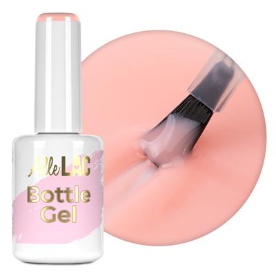 Nagelgel in Flasche mit Pinsel Bottle Gel Allelac Peachy Pink 15G