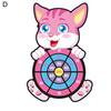 Sticky Cartoon Target Animal Board Balls Dart Kids Parent Interaction Game Toy