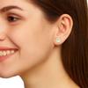 925 Sterling Silver Sun Stud Earring