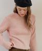 LETTERA Round Neck Alpaca Knit_3Color