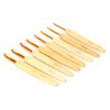 8pcs Aluminium Oxide Crochet Hook Golden Crochet Needles Set for Sweater Knitting