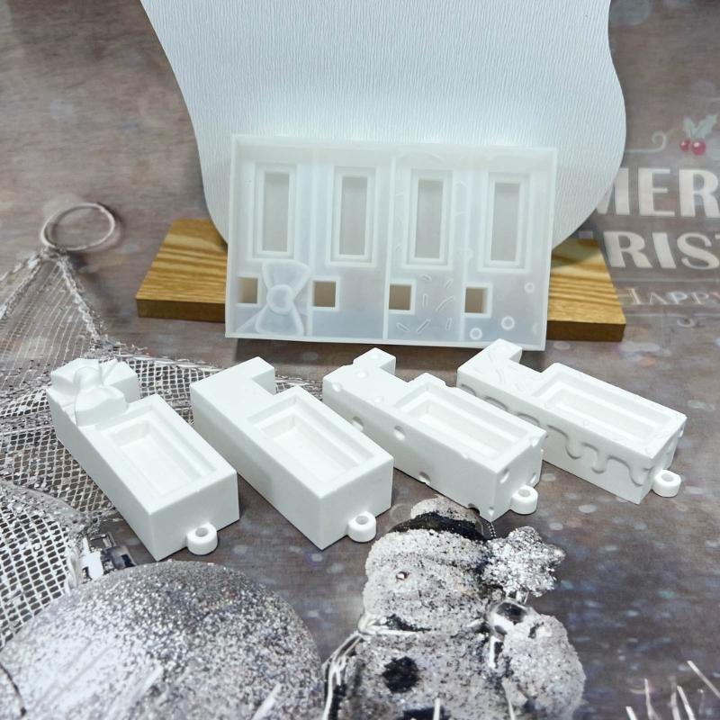 Silicone Phone Stand Dropping Mold Phone Mount Making Molds Accessories Mould Flexible Epoxy Resin Mold for Y Crafts