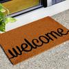 Imitation Coconut Palm Entry Silk Ring Doormat Entrance Entrance Door Foot Pad Non-Slip Floor Mat Pvc Household Carpet Mat