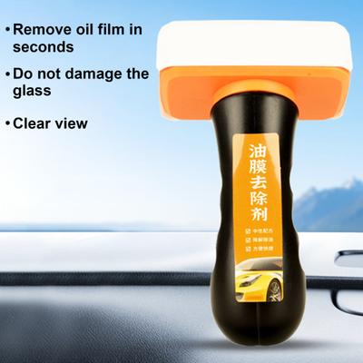 Cam Yağ Filmi Temizleme Fırçası Ön Cam Kaplama Otomotiv Yağ Filmi Temizleme Fırçası Uzun Ömürlü Koruma İz Bırakmaz