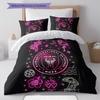 Inter Miami CF Pattern Bedding,Quilt Set Quilt Cover Pillowcase Home Birthday Gift(1 * duvet cover + 2 * pillowcase, without core)