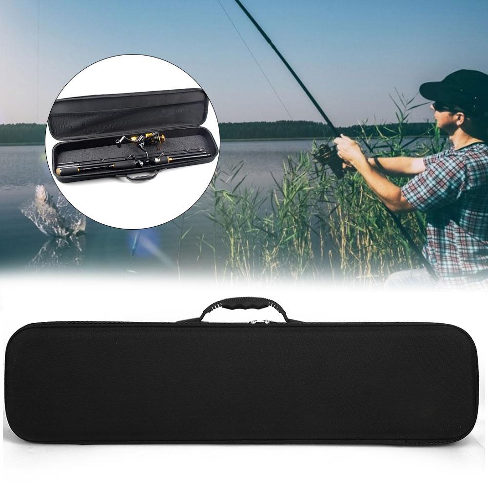 EVA Outdoor Fishing Rod Storage Bag Organizer Waterproof Portable Fishing Tackle BagWithout