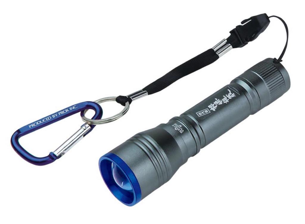 Prox PX9184GB Światło LED UV Zasilane Bateriami AA 105 x 26mm Niebieskie (3856)