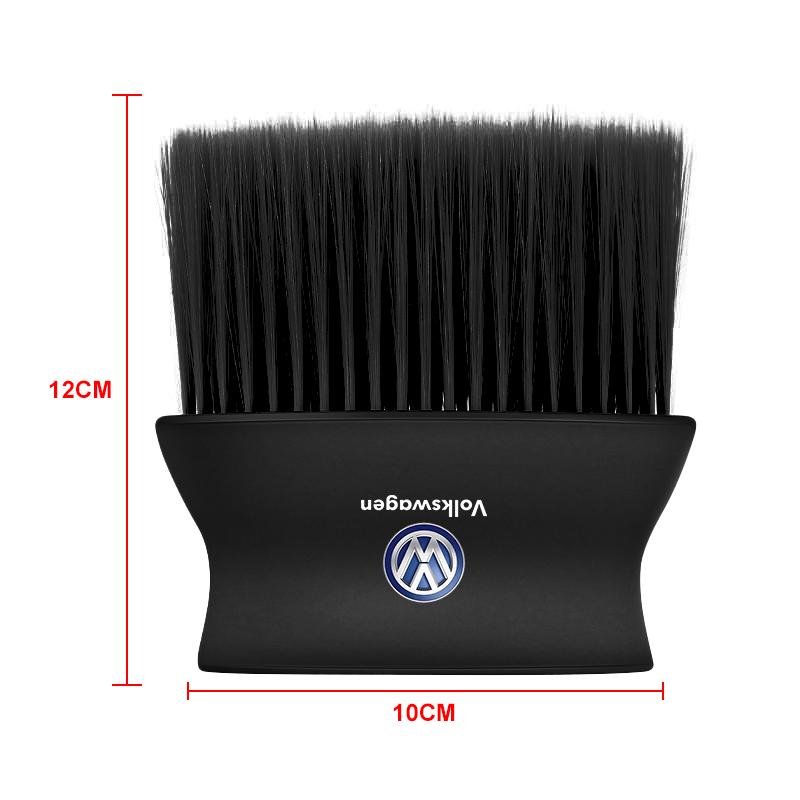 Car Interior Cleaning Soft Brush Dashboard Air Conditioner Outlet Detail Brush For Volkswagen Santana GTI Rline Polo Golf Passat B5 B6 Touran Magotan