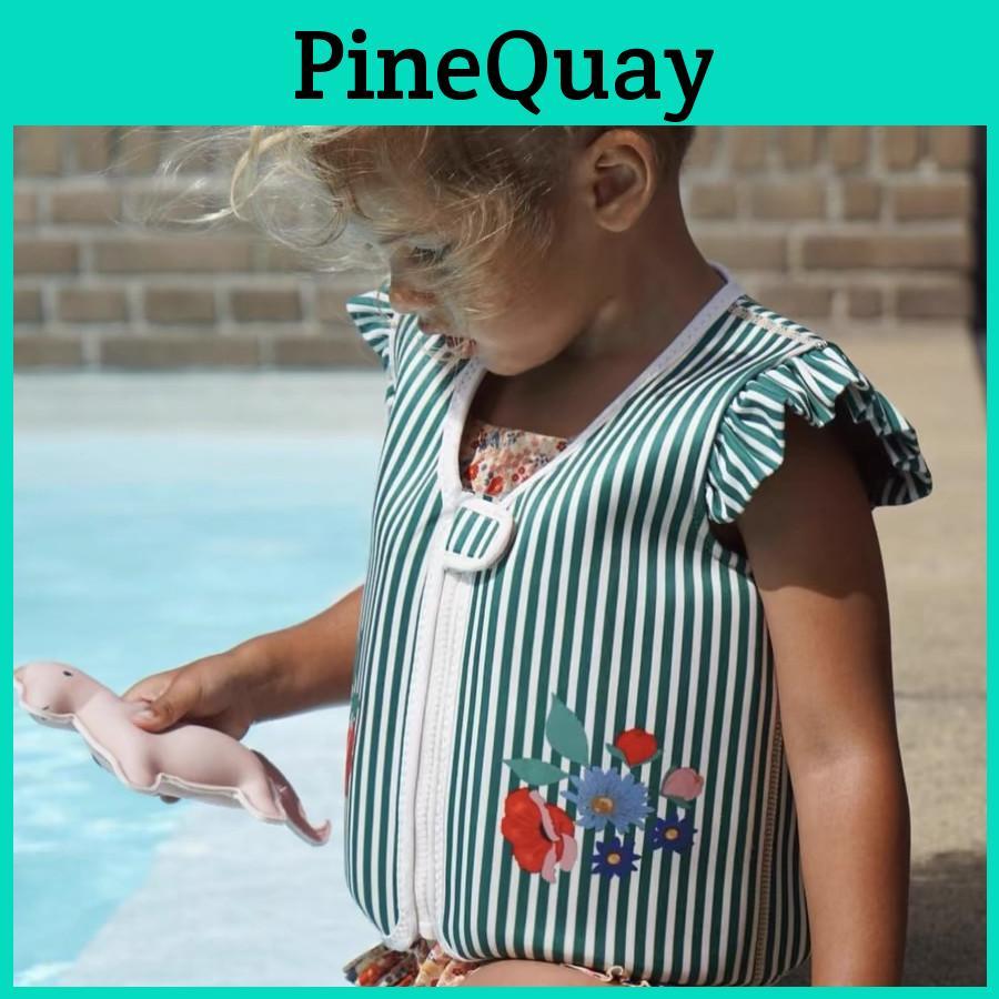 Kids Float Vest With Cotton Material Cartoon Print For Water Play And Swimming Safety