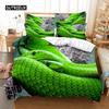 Spider And Animals Bedding Set Microfiber 3D Print Duvet Cover Queen King Size Fashion Des