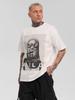 Oversized T-Shirt with Chest Print