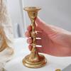 Creative Resin Candlestick European Style Bamboo-shaped Candle Holder Candle Stand Base Candlelight Dinner Props