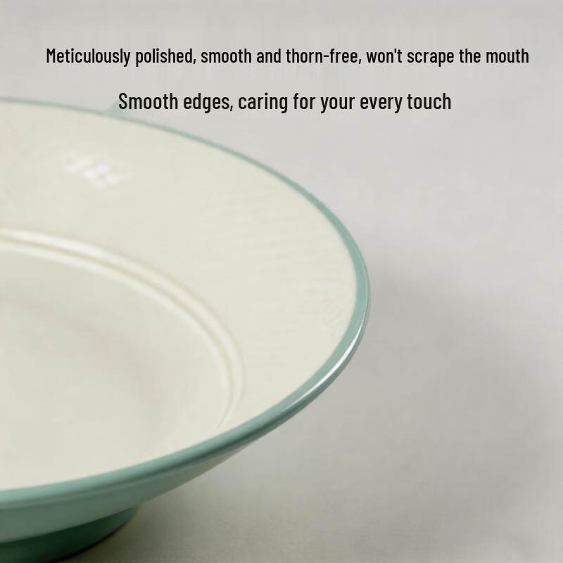 JingQingFu Commercial Thickened Melamine Dinner Plates