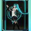 Parrucca Milky Time inclusa Cosplay di Hatsune Miku Halloween VOCALOID costume iniziale