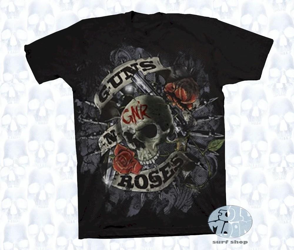 RARE!New Guns N Roses GNR Appetite for Destruction Classic Retro T-Shirt HOT NEW Unisex T-Shirt XXL