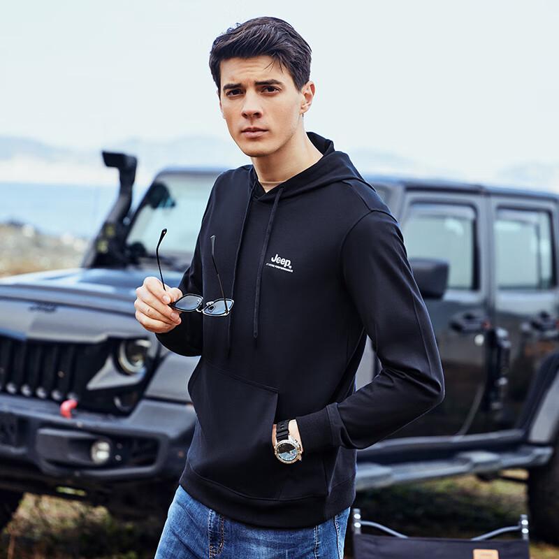 JEEP Men's Casual Round Neck Sweatshirt J212094321