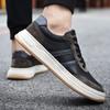 New Men's Casual Shoes Genuine Leather Sneakers Fashion Designer Handmade Men Shoes Soft Sport Designer Shoes
