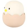 Cute Chick Shape USB Silicone LED Rechargeable Night Lamp Mini Reading Light (Cold White)