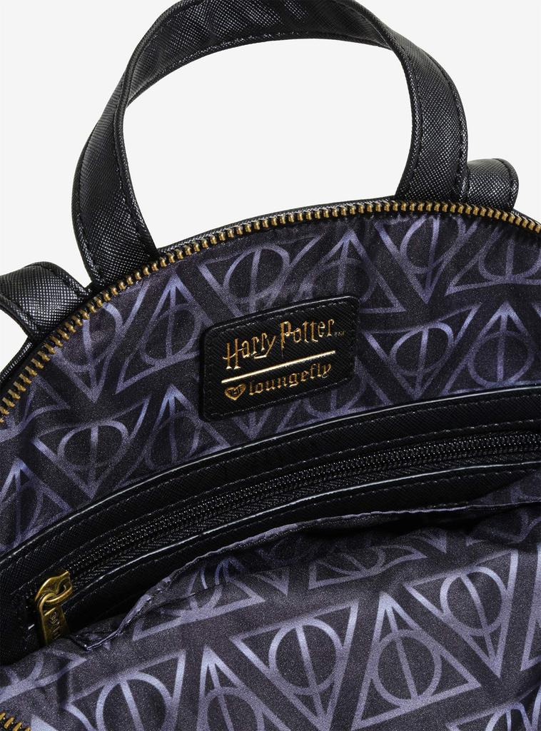 Loungefly Harry Potter and the Deathly Hallows Backpack [Parallel Import] Harry Potter Goods, Miscellaneous Goods, Bag