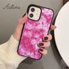 Eisblaue Batik-Handyhülle für iPhone 11 12 13 14 Pro Max mini X XR XS SE 2020 5 6S 7 8 Plus Samsung Galaxy S21 S22 Hülle