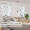Bird Branch Colorful Frosted Non-adhesive Electrostatic  Glass  Sticker Privacy Window Film Bathroom