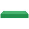 Outdoor Sofa Cushion Green 60 x 60 x 8 cm Polyester
