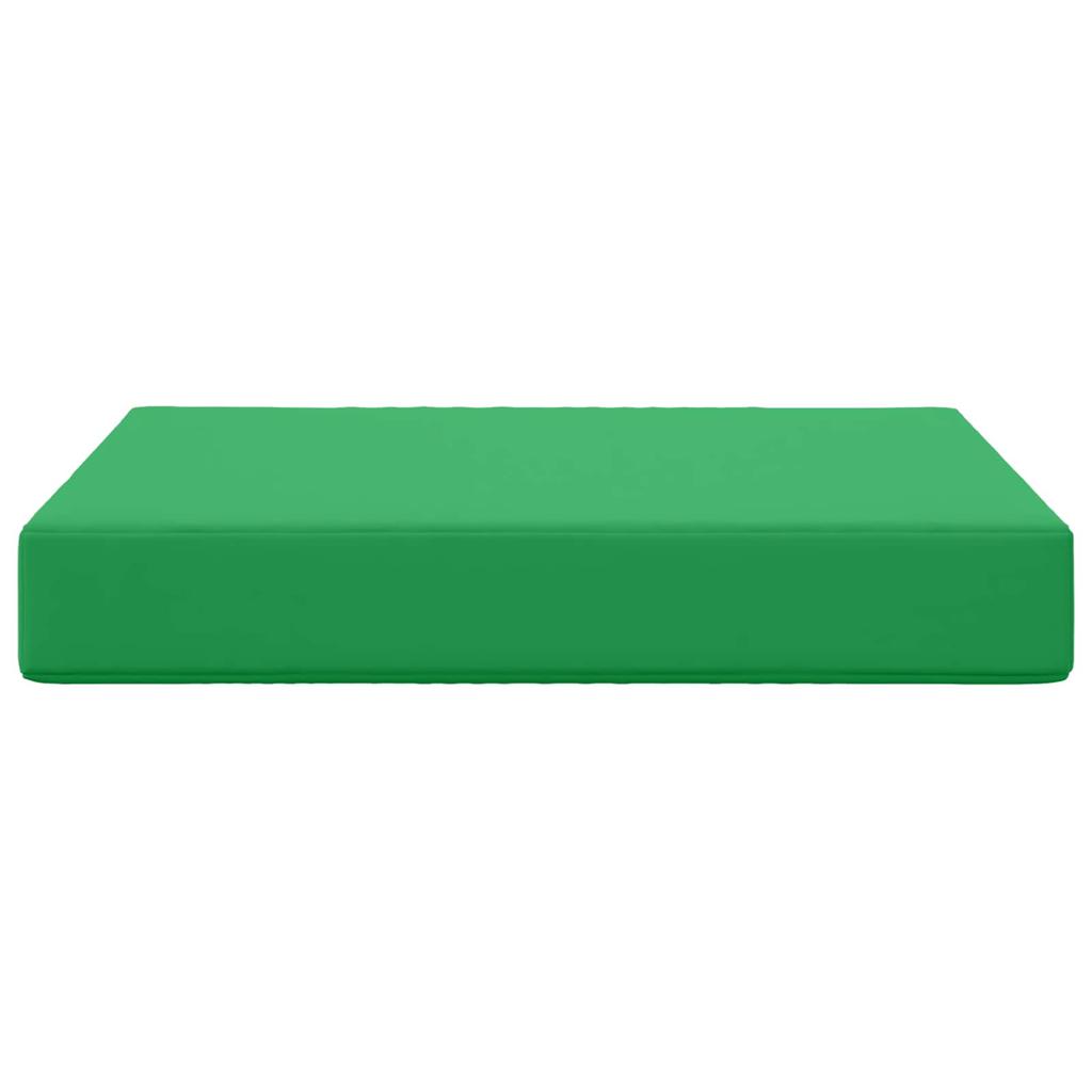 Outdoor Sofa Cushion Green 60 x 60 x 8 cm Polyester