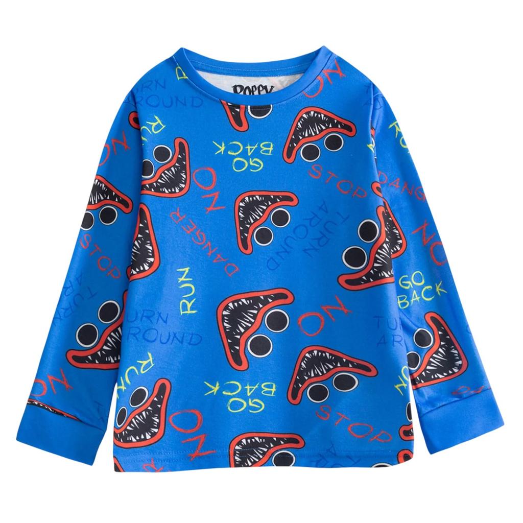 Poppy Playtime Jungen Charakter Langarm Pyjama Set (Packung mit 2)