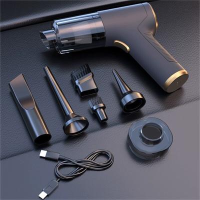 2024 Filtro ciclonico Batteria ricaricabile per accessori macchina 12000pa Aspirapolvere portatile potente senza fili per auto Mini lavaggio auto