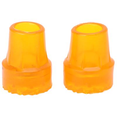 2 stuks Stokpunten Antislip Rubber Krukstok Rubberen Pads Punten Vervanging voor Wandelstok
