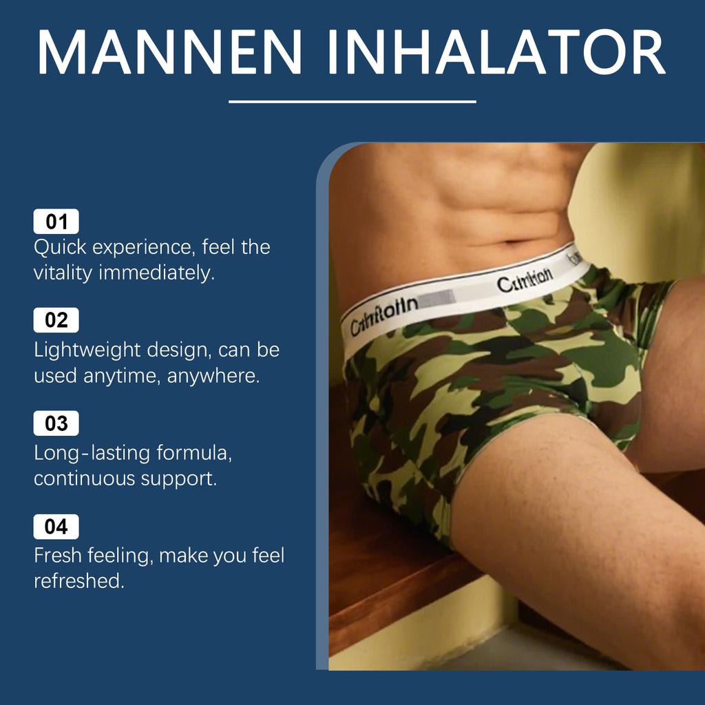 Vitalitäts-Naseninhalationsstift für Männer Nährt, Beruhigt, Spendet Feuchtigkeit, Verjüngt Und Repariert Vitalitätspflege für Männer, 1 ml