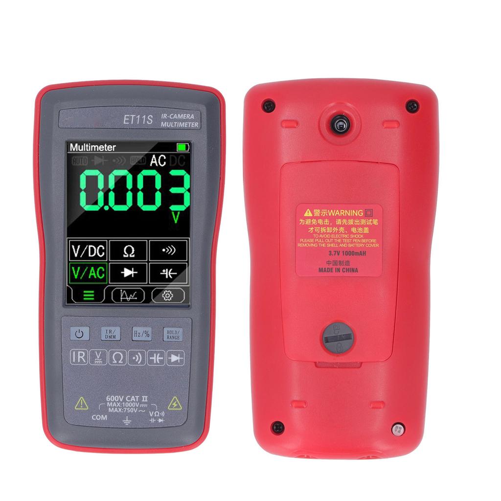 2 in 1 Thermal Imager Multimeter 768 Pixels 16Hz Thermal Imaging Camera 4000 Counts Display Digital 