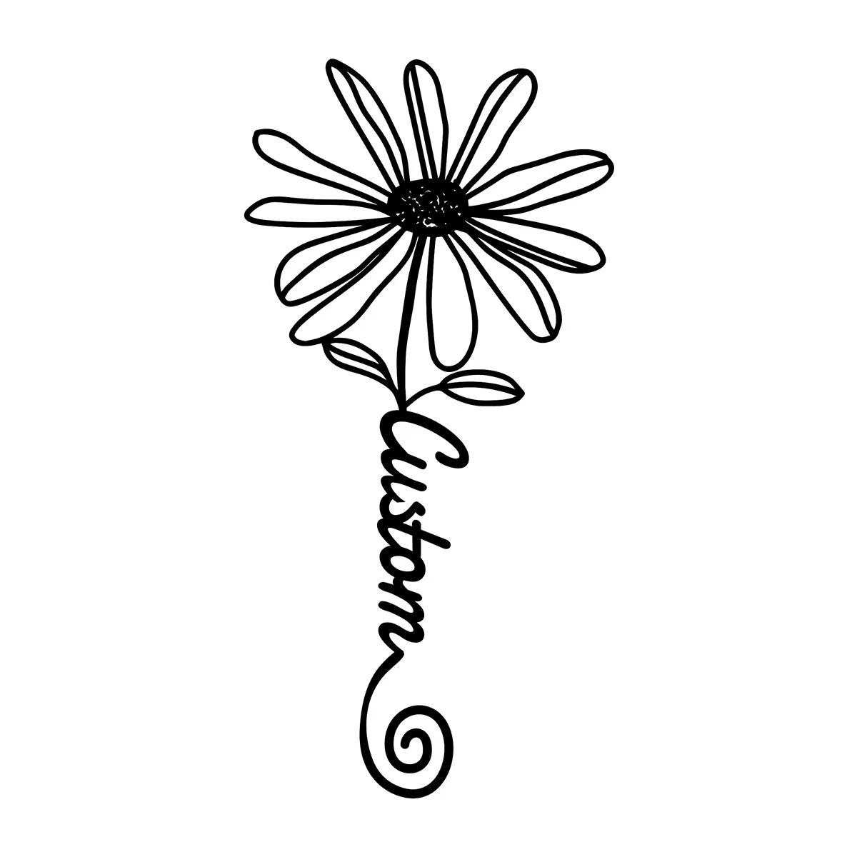 Daisy Flower Metal Bookmark, Book Lover Gift, Teacher Appreciation, Unique Back to School