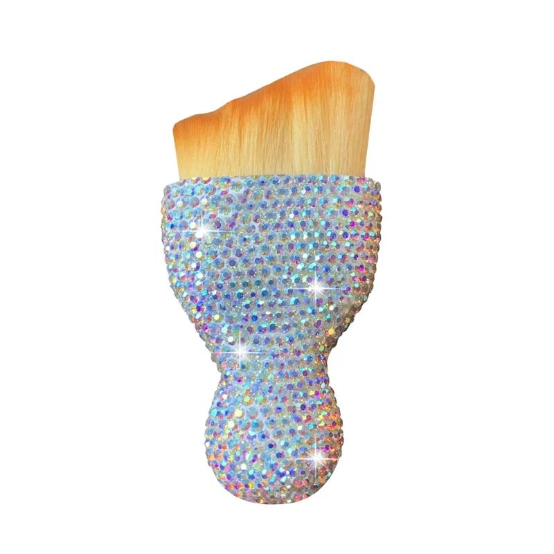 Bling Rhinestone Car Cleaning Brushes Auto Detail Brush Soft Bristles Multifunctional Auto Interior Detailing Brush Computer