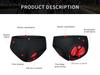 WOSAWE Men Cycling Shorts MTB Road Bike Riding Underwear Gel 3D Padded Triangle Shorts Breathable Underpants Men's Briefs