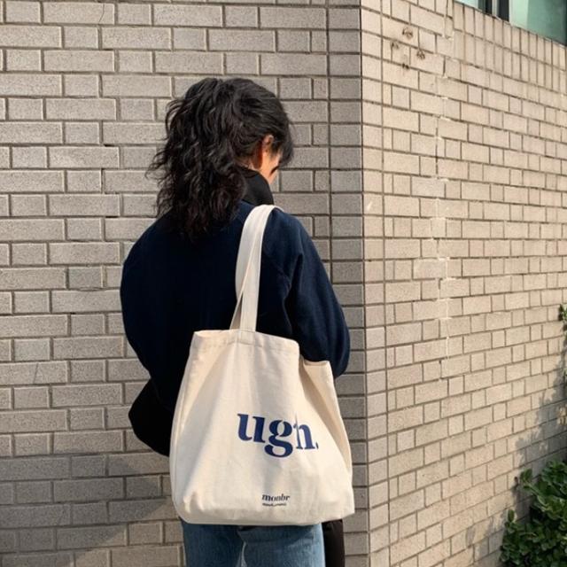 Women S Bag Casual Large Capacity Shoulder Bags Shopper Canvas Letter Fashion Harajuku Zipper Print Ulzzang Handbags