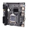 H110 Gaming Motherboard LGA 1151 Dual Channel DDR4 M.2 Nvme Serial ATA3.0 6Gb/s PCI E X16  -ITX Computer Mainboard Support for 6th 7th 8th Processo