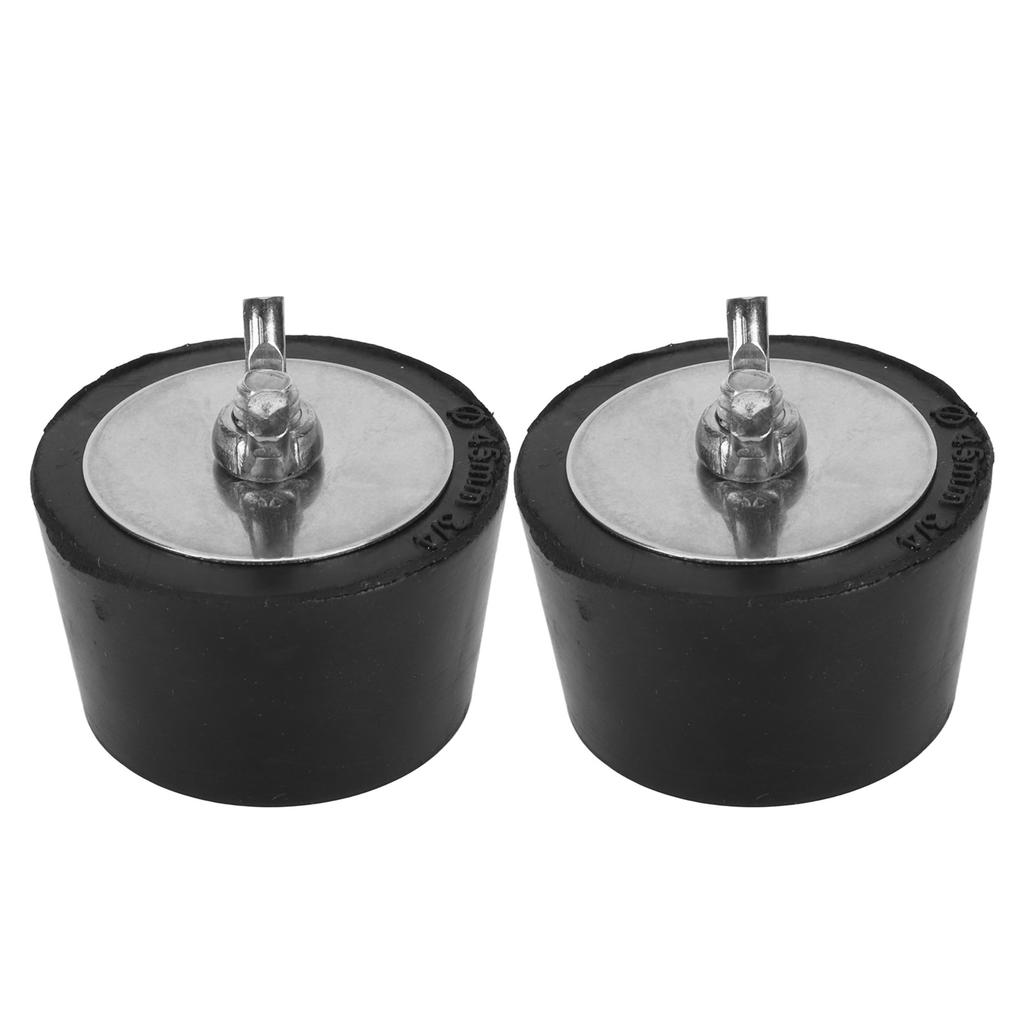 2PCS Pool Winterizing Plug Rubber Stainless Steel Pool Winter Expansion Plugs for Swimming Pool Pipework Winter Fittings